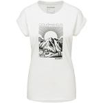 Weiße Mammut Courmayeur T-Shirts für Damen Größe L 