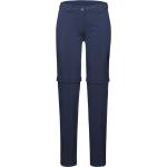 Marineblaue Zip Off Hosen für Damen Größe M 