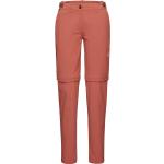 Orange Zip Off Hosen mit Reißverschluss aus Polyamid für Damen Größe XS 