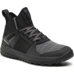 Schwarze High Top Sneaker & Sneaker Boots für Damen Größe 38 für den für den Winter 