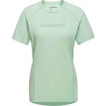 Mintgrüne Mammut T-Shirts für Damen Größe S für den für den Sommer 