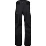 Mammut - Haldigrat Air Hardshell Pants - Regenhose Gr 48 - Short schwarz