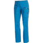 Blaue Wasserdichte Mammut Haldigrat Outdoorhosen für Damen zum Skifahren 