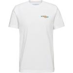 Weiße Sportliche Mammut Core T-Shirts für Herren Größe L 