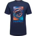 Blaue Sportliche Mammut Trovat T-Shirts für Herren Größe S 