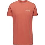 Rote Mammut Massone Bio T-Shirts für Herren Größe M 
