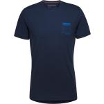Marineblaue Mammut Core Bio T-Shirts für Herren Größe XXL für den für den Sommer 