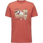 Reduzierte Rote Langärmelige Mammut Core Bio T-Shirts für Herren Größe XL 