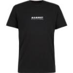 Schwarze Mammut Bio Nachhaltige T-Shirts aus Baumwolle für Herren Größe L für den für den Sommer 