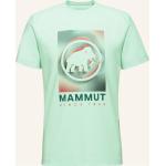Grüne Mammut Trovat Bio T-Shirts aus Polyester für Herren Übergrößen 