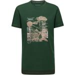 Reduzierte Grüne Langärmelige Mammut Massone Bio T-Shirts aus Baumwolle für Herren Größe XL 