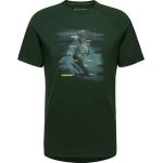 Grüne Mammut T-Shirts für Herren Größe L 