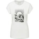 Beige Sportliche Mammut Courmayeur T-Shirts aus Polyester für Damen Größe XL 
