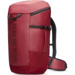 Rote Kletterrucksäcke 45l mit Außentaschen für Damen 