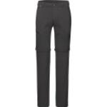 Schwarze Mammut Runbold Zip Off Hosen & Zipphosen mit Reißverschluss aus Polyamid für Herren Übergrößen 