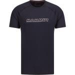 Reduzierte Dunkelblaue Mammut Nachhaltige T-Shirts für Herren Größe XL 
