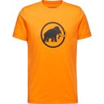 Orange Mammut Core Bio T-Shirts für Herren Größe M 