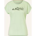 Mintgrüne Mammut T-Shirts aus Polyester für Damen Größe S 