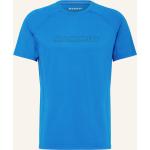 Neonblaue Mammut T-Shirts aus Polyester für Herren Übergrößen 