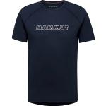 Marineblaue Mammut T-Shirts aus Polyester für Herren Größe M 