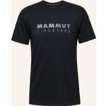 Reduzierte Schwarze Mammut Trovat T-Shirts aus Polyester für Herren Übergrößen 