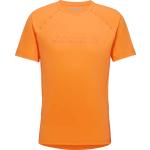 Orange Mammut T-Shirts für Herren Größe M für den für den Sommer 