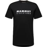 Reduzierte Schwarze Langärmelige Mammut Trovat T-Shirts aus Polyester für Herren Größe 3 XL 