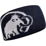Blaue Mammut Strick-Stirnbänder aus Fleece für Damen für den für den Winter 