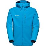 Mammut - Ultimate Comfort SO Hooded Jacket - Softshelljacke Gr M blau