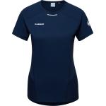 Reduzierte Marineblaue Mammut Aenergy T-Shirts aus Polyester für Damen Größe S 