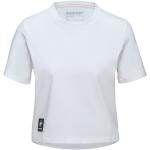 Reduzierte Weiße Langärmelige Mammut Massone T-Shirts aus Baumwolle für Damen Größe L 