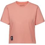 Reduzierte Rosa Langärmelige Mammut Massone T-Shirts aus Baumwolle für Damen Größe S 