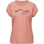 Reduzierte Rosa Langärmelige Mammut T-Shirts aus Polyester für Damen Größe S 