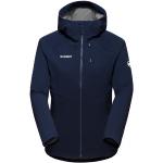 Mammut - Women's Ultimate Comfort Softshell Hooded Jacket - Softshelljacke Gr S blau