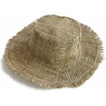 Hippie Strohhüte aus Stroh für Damen Größe L für den für den Sommer 