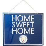 Manchester City Home Sweet Home Schild