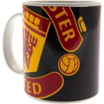 Schwarze Manchester United Becher & Trinkbecher aus Keramik 