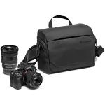 Schwarze Manfrotto Fototaschen & Kamerataschen mit Reißverschluss klappbar klein 