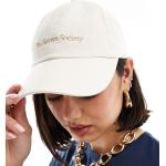 Weiße Mango Snapback-Caps mit Schnalle aus Baumwolle für Damen 