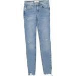 Hellblaue Super Skinny Mango Skinny Jeans aus Denim für Damen 