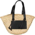 Reduzierte Braune Mango Einkaufstaschen & Shopping Bags aus Baumwollmischung für Damen 