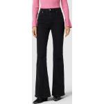 Dunkelgraue Unifarbene Mango Violeta by Mango 5-Pocket Jeans aus Baumwolle für Damen Größe S 