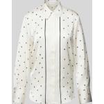 Offwhitefarbene Mango Hemdblusen aus Polyester für Damen Größe S 