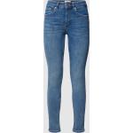 Blaue Mango Push Up Jeans aus Baumwollmischung für Damen Größe XS 