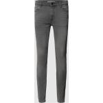 Reduzierte Hellgraue Mango Skinny Jeans mit Reißverschluss aus Baumwolle für Herren 