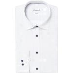 Weiße Manguun Kentkragen Hemden mit Kent-Kragen für Herren 
