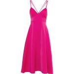Pinke Unifarbene Elegante Mini Spaghettiträger-Kleider für Damen Größe S zur Hochzeit 