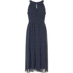 Blaue Manguun Collection Maxi Lange Abendkleider mit Reißverschluss für Damen Größe XS 