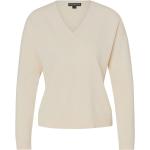 MANGUUN collection Pullover, V-Ausschnitt, für Damen, weiß, XXL