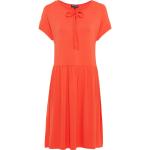 Orange Manguun Collection Sommerkleider für Damen Größe XL für den für den Sommer 